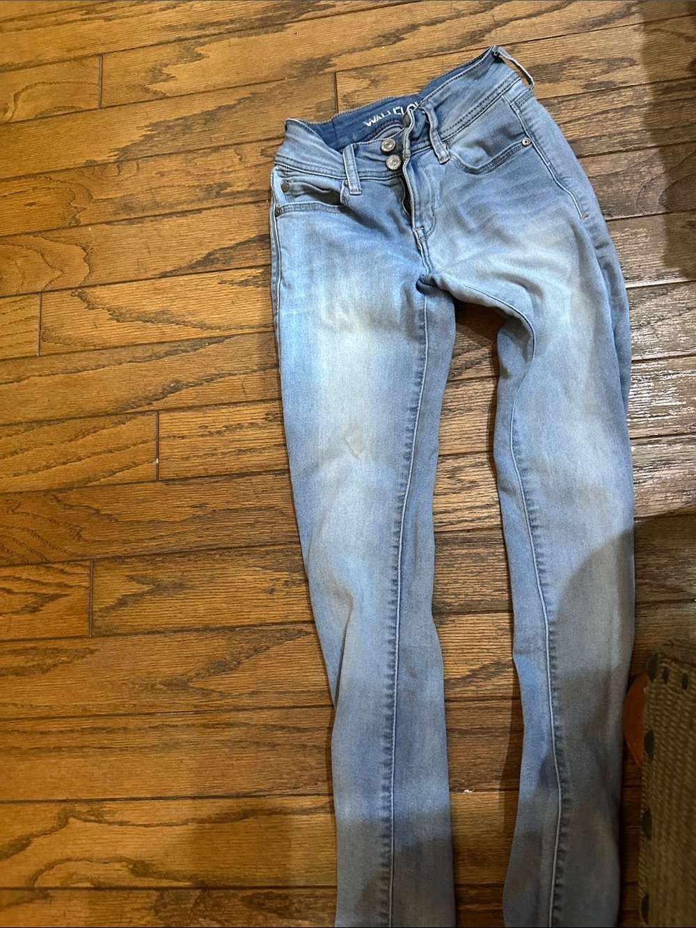 Wallflower Pale Blue Skinny Jeans
